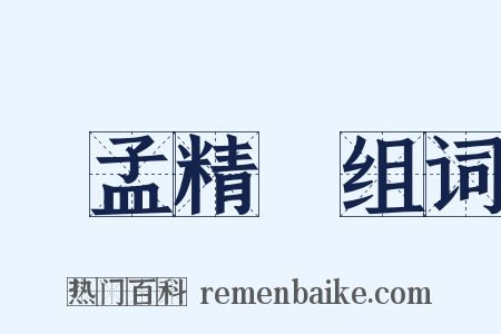 論孟精義组词是什么意思的图片